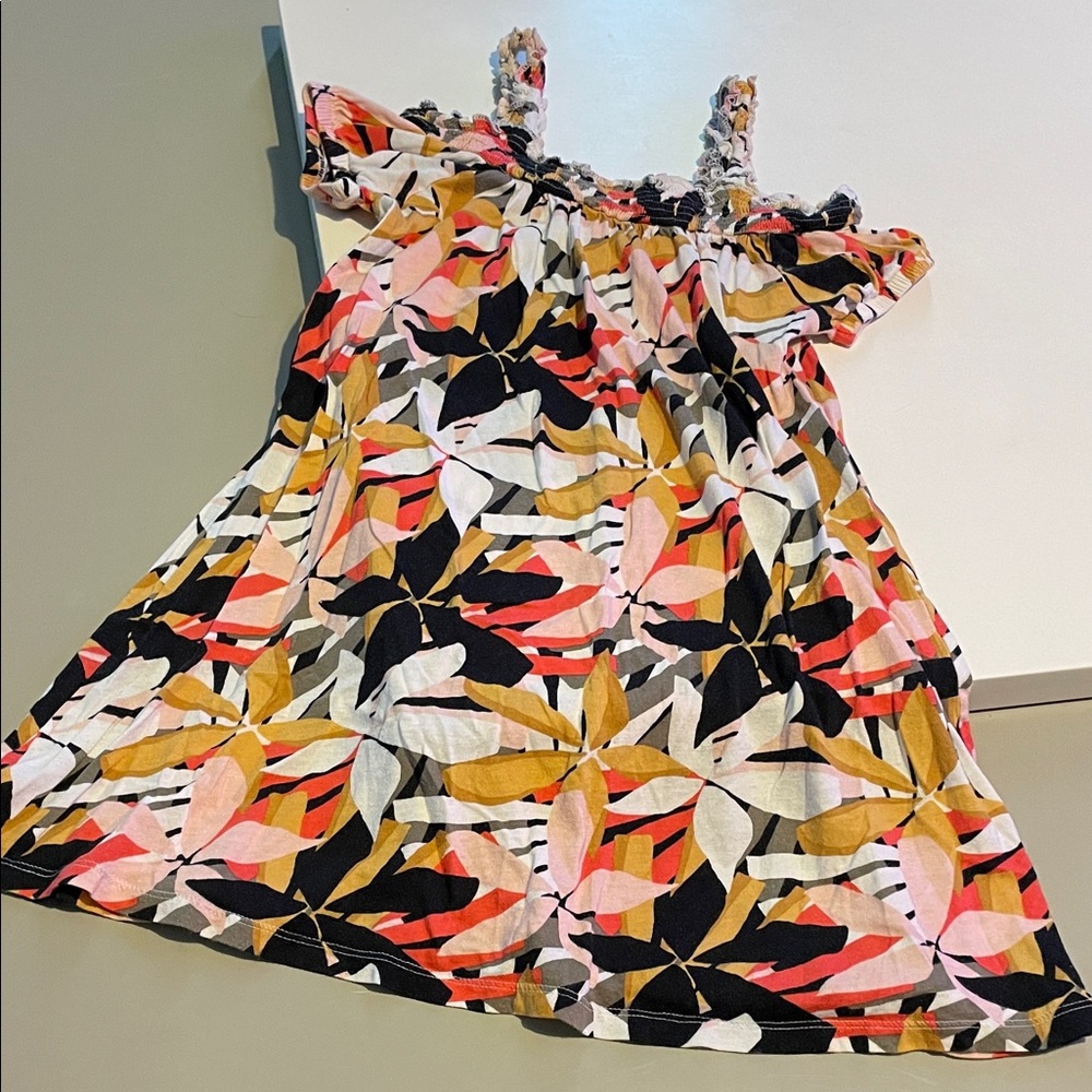 Floral Kids Dress - Multicolor